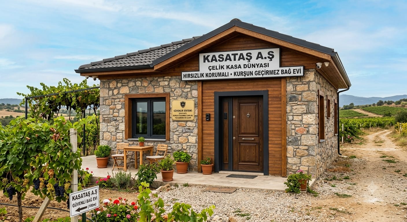 BAĞ EVİ KURŞUN GEÇİRMEZ BAĞ EVİ ( Bulletproof bag house villa ) TAŞINABİLİR YAPI KONTEYNER