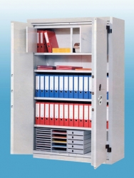 "        0195LEURO75 ALTIN , GÜMÜŞ VE DEĞERLİ EVRAK SAKLAMAK İÇİN ÇİFT KAPILI 60 KLASÖR KAPASİTELİ  OKSİJEN İLE KESMEYE VE MATKAPLA DELMEYE KARŞI YÜKSEK GÜVENLİKLİ EVRAK ALTIN GÜMÜŞ İÇİN ÇELİK PARA KASASI H190W100D70cm 2000KĞ ( 8999€ )+KDV+KARGO