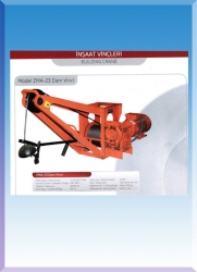 DAM VİNCİ İNŞAAT VİNCİ 2 ADET TEKERLİ ( 2805€ )+KDV ADRESE TESLİM