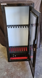 "* - 5 TÜFEKLİK KIRILMAYA KARŞI YÜKSEK GÜVENLİKLİ CAMLI TÜFEK KASASI 150x60x34cm 100kğ ( 1999€ )+KDV ADRESE TESLİM