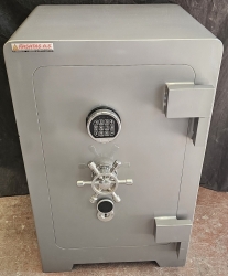 "          007HARUNELİPS7CM EV VE OFİS TİPİ YÜKSEK GÜVENLİKLİ ELİPS 7 CM TAM ZIRHLI PARMAK İZLİ ELEKTRONİK ŞİFRELİ VE ANAHTARLI ÇELİK PARA KASASI 80*55*55CM 400KĞ ( 2399€ )+KDV